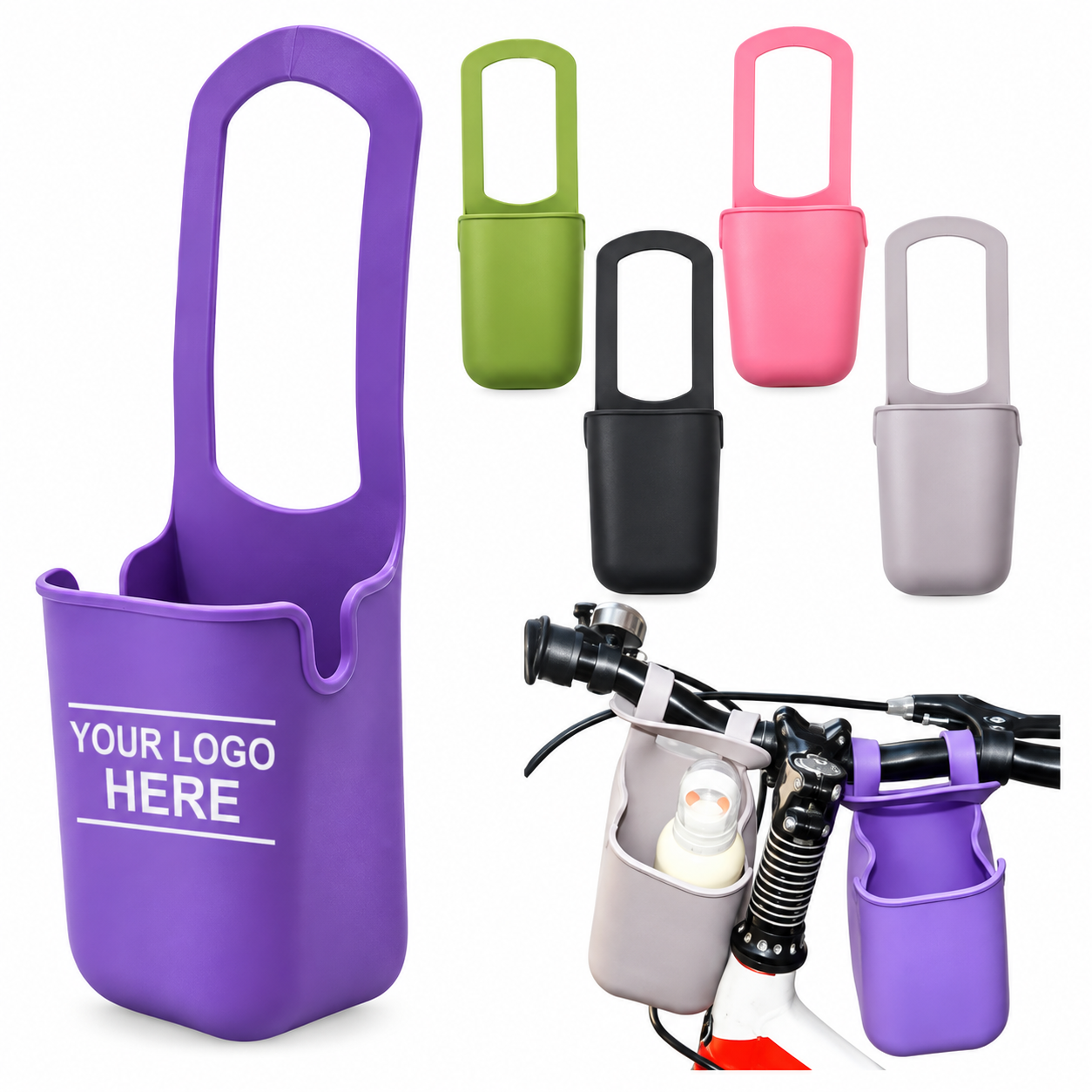 Silicone Hanging Cup Holder for Strollers