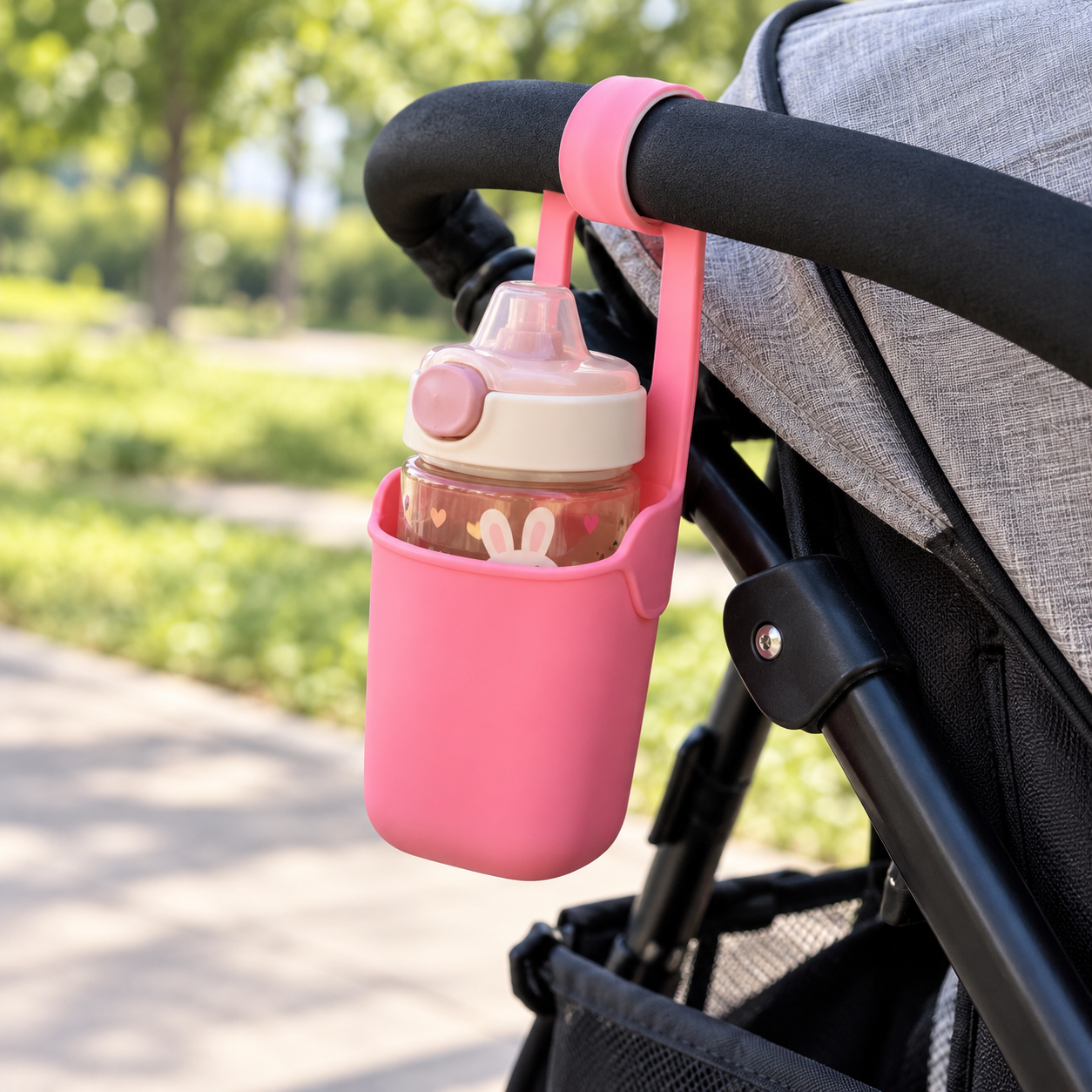 Silicone Hanging Cup Holder for Strollers