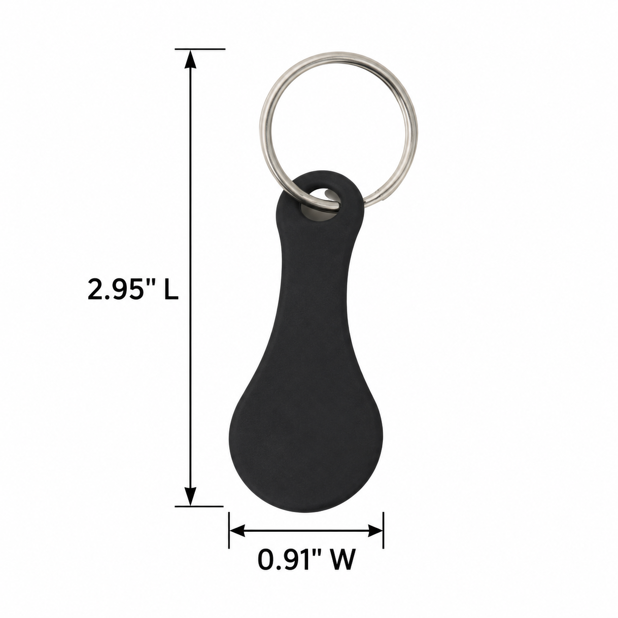 Stainless Steel Shopping Cart Token Keychain