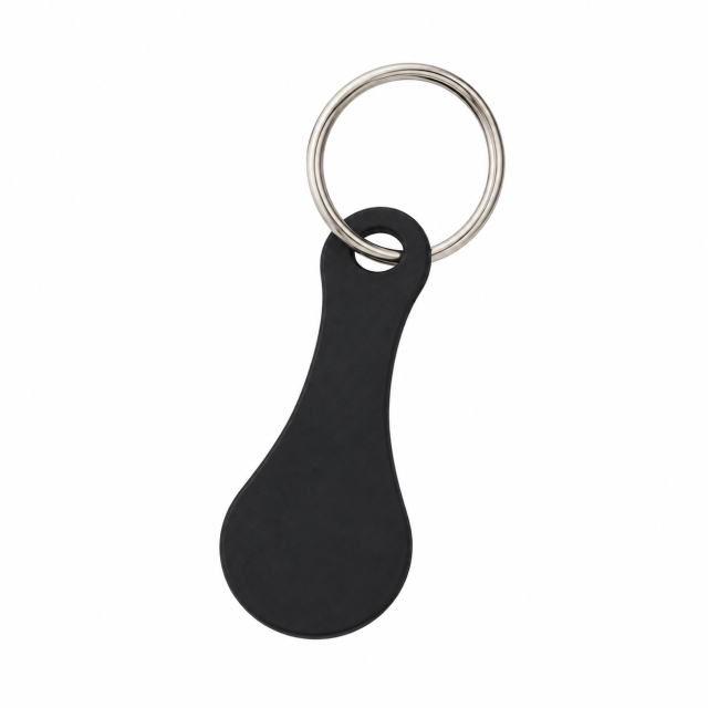 Stainless Steel Shopping Cart Token Keychain