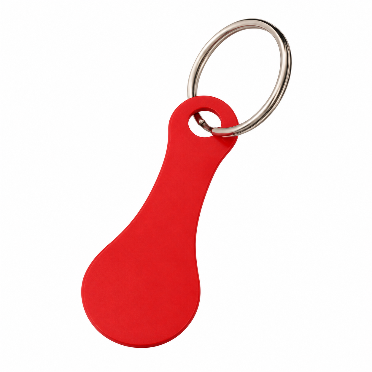 Stainless Steel Shopping Cart Token Keychain