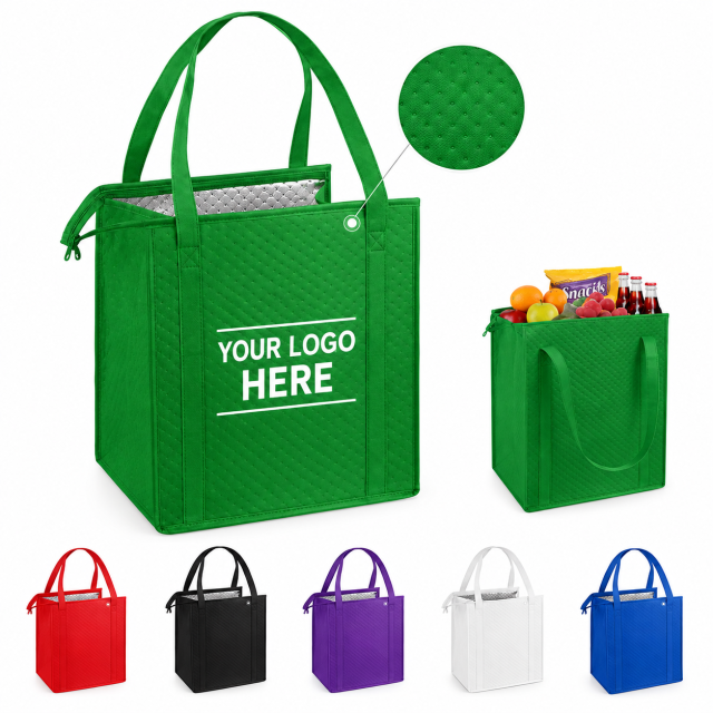 Triple-Layer Insulated Non-Woven Cooler Tote Bag