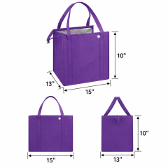 Triple-Layer Insulated Non-Woven Cooler Tote Bag