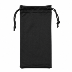 Ultra-Fine Fiber Drawstring Eyeglass Pouch