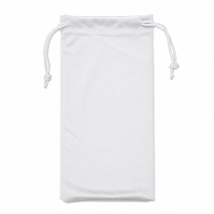 Ultra-Fine Fiber Drawstring Eyeglass Pouch