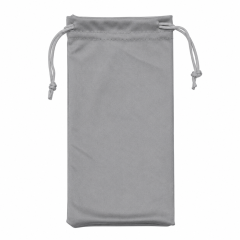 Ultra-Fine Fiber Drawstring Eyeglass Pouch