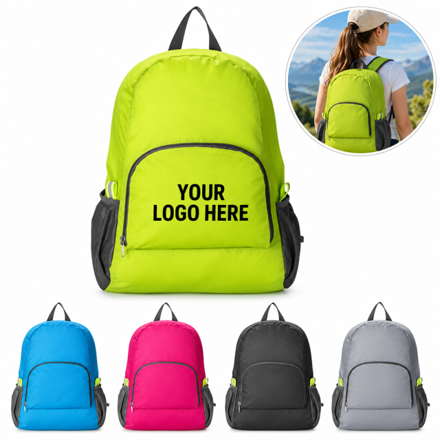 Ultra-Lightweight Foldable 420D Polyester Travel Backpack