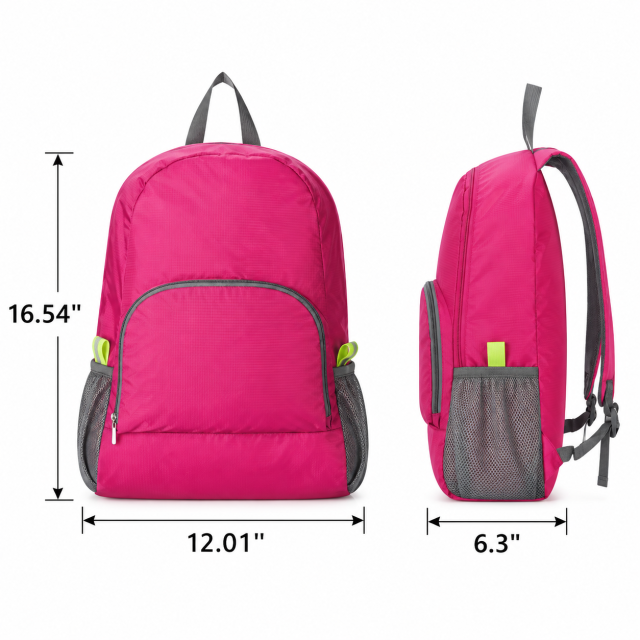 Ultra-Lightweight Foldable 420D Polyester Travel Backpack