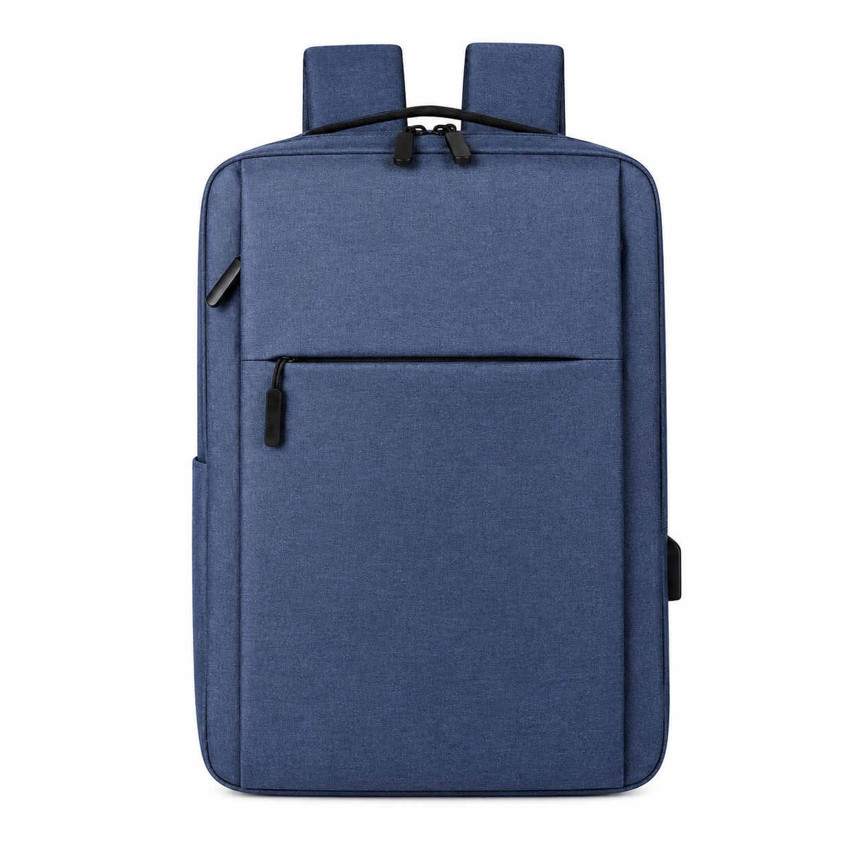 Water-Repellent Oxford Laptop Backpack with USB Charging Port