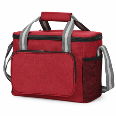 Water-Resistant Oxford Insulated Cooler Bag with Crossbody Strap