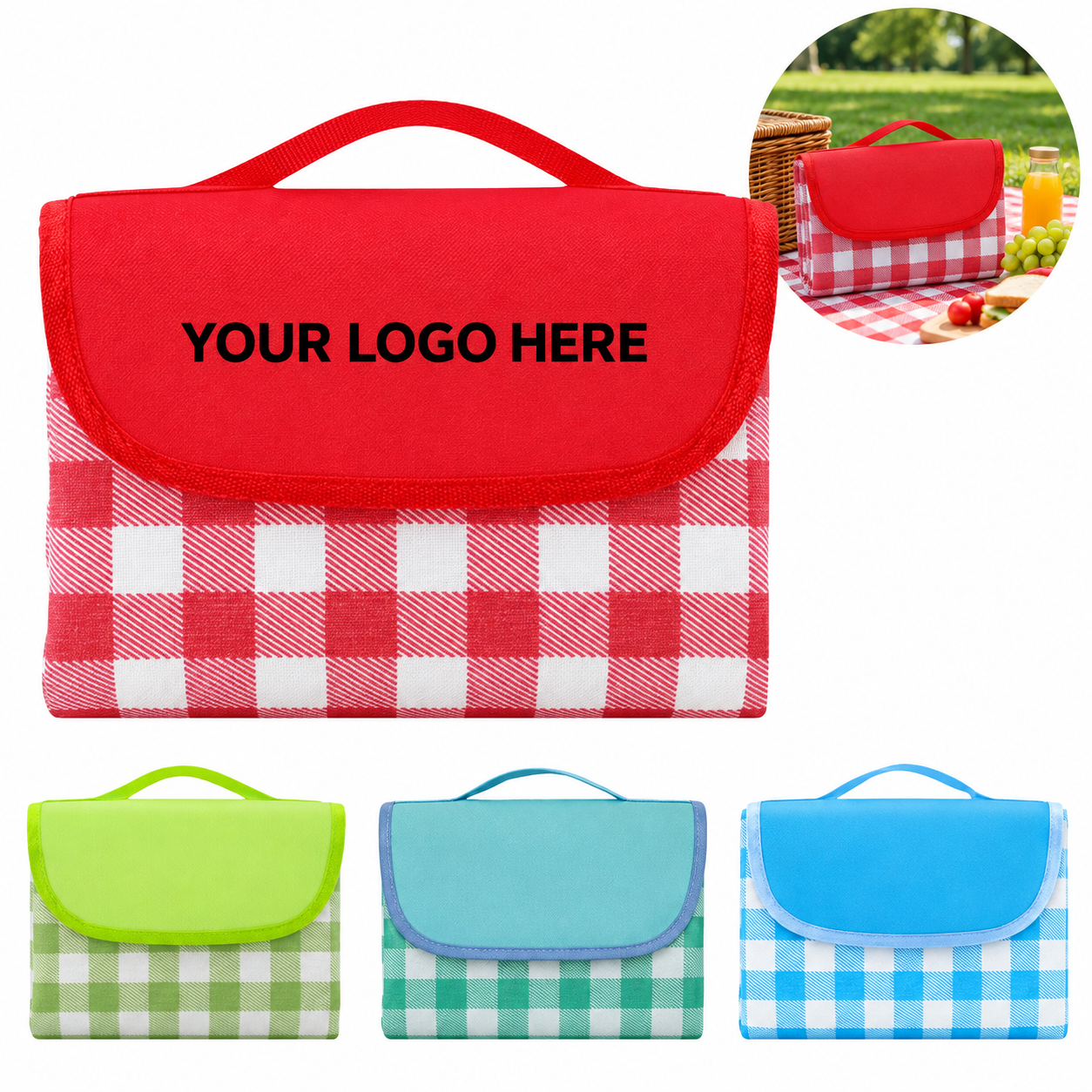 Water-Resistant Oxford Outdoor Picnic Blanket