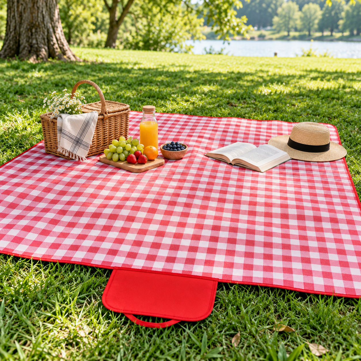 Water-Resistant Oxford Outdoor Picnic Blanket