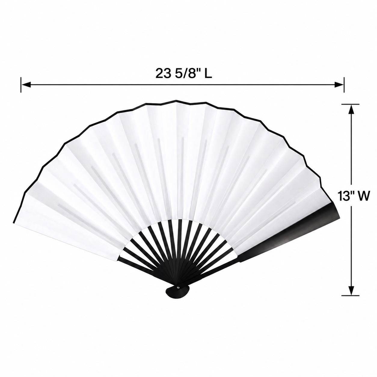Waterproof Fabric Folding Hand Fan