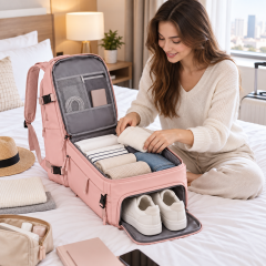 Waterproof Multi-Compartment Laptop Travel Backpack