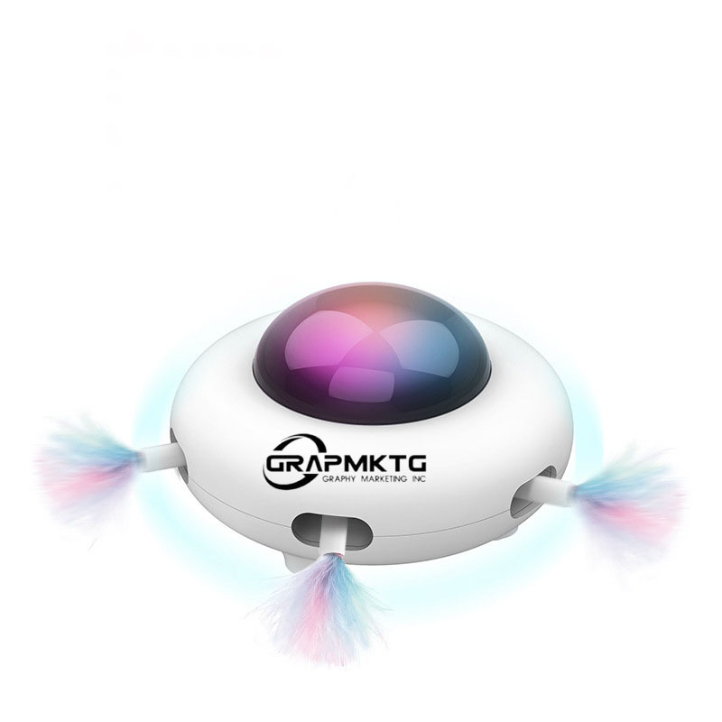 Cat Toy - Automatic Spinning Feather Machine