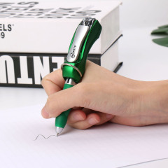 Folded Pen With Nail Clipper