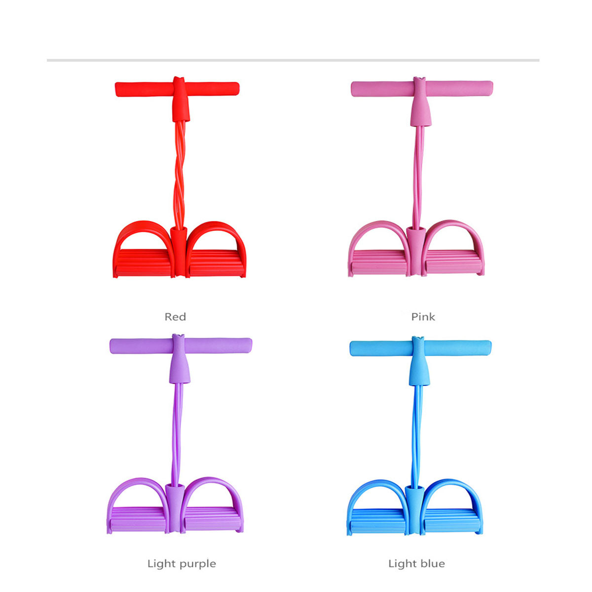 Four Foot Pedal Resistance Band-Nbr