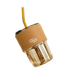 Glass straw cup