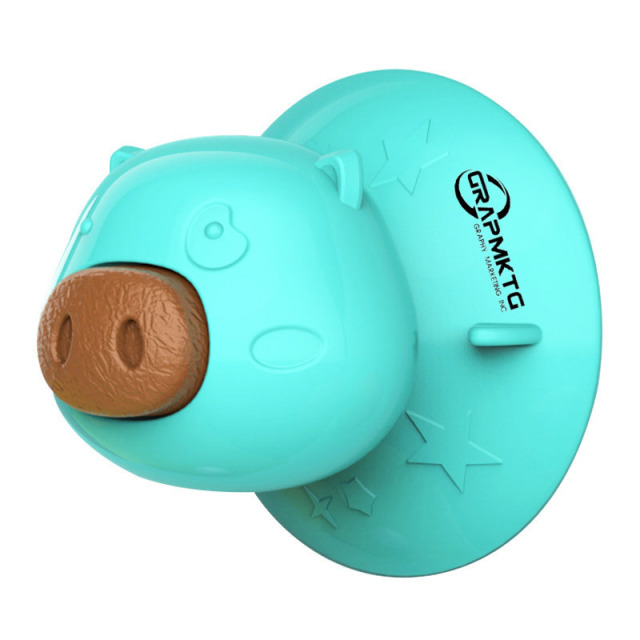 New Suction Cup Pet Molar Toy - Pig Shape