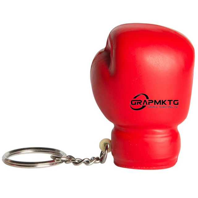 PU Boxing Glove Keychain