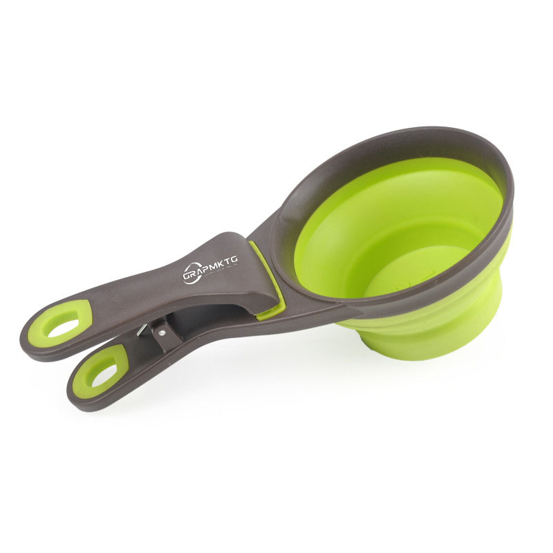 Pet Food Spoon With Sealing Clip