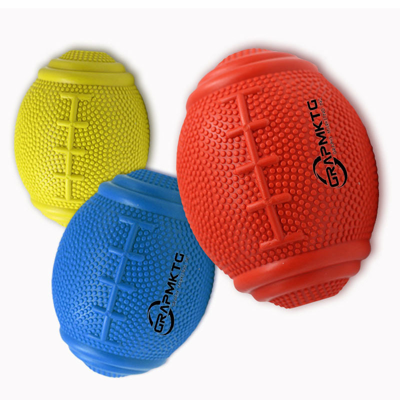Pet Molars Rubber Toy-Rugby