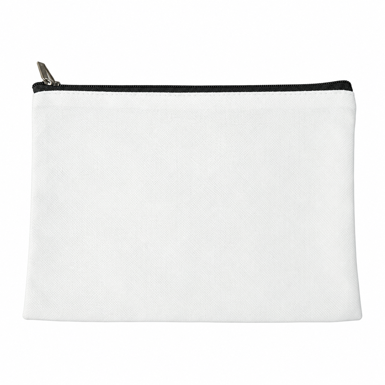 12 Oz Canvas Zipper Cosmetic Organizer Pouch