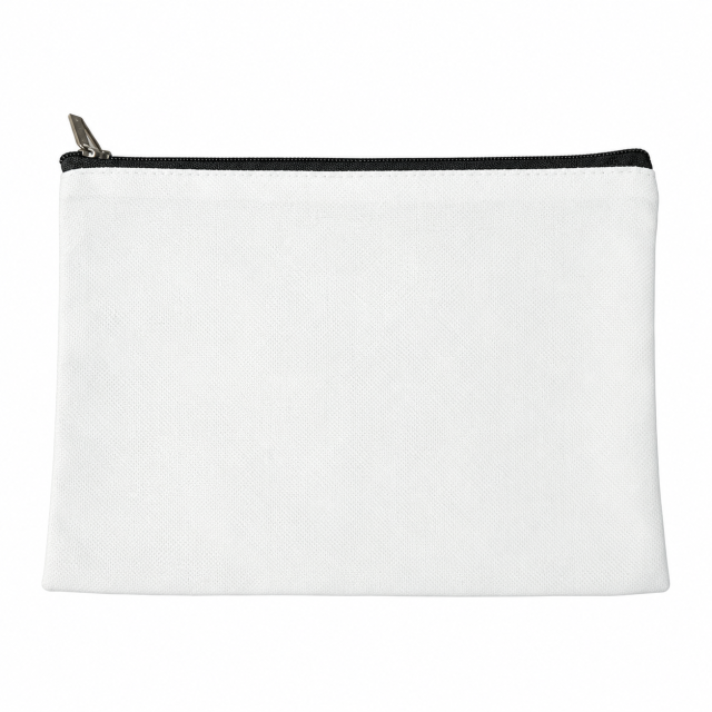 12 Oz Canvas Zipper Cosmetic Organizer Pouch