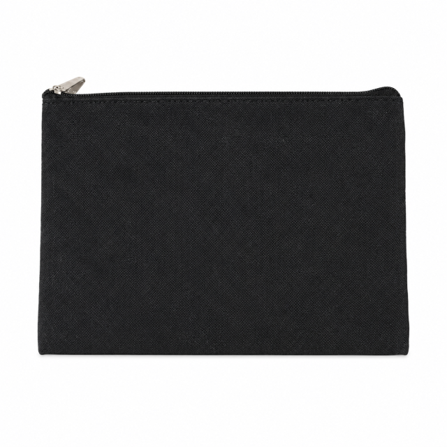 12 Oz Canvas Zipper Cosmetic Organizer Pouch