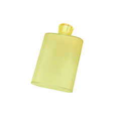 13.5 Oz Slim Flat Travel Water Bottle With Carry Strap