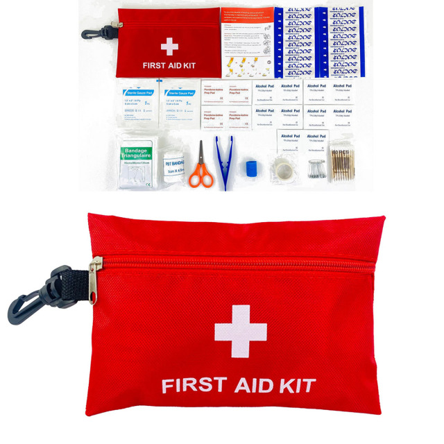 14-Piece Portable First Aid Kit
