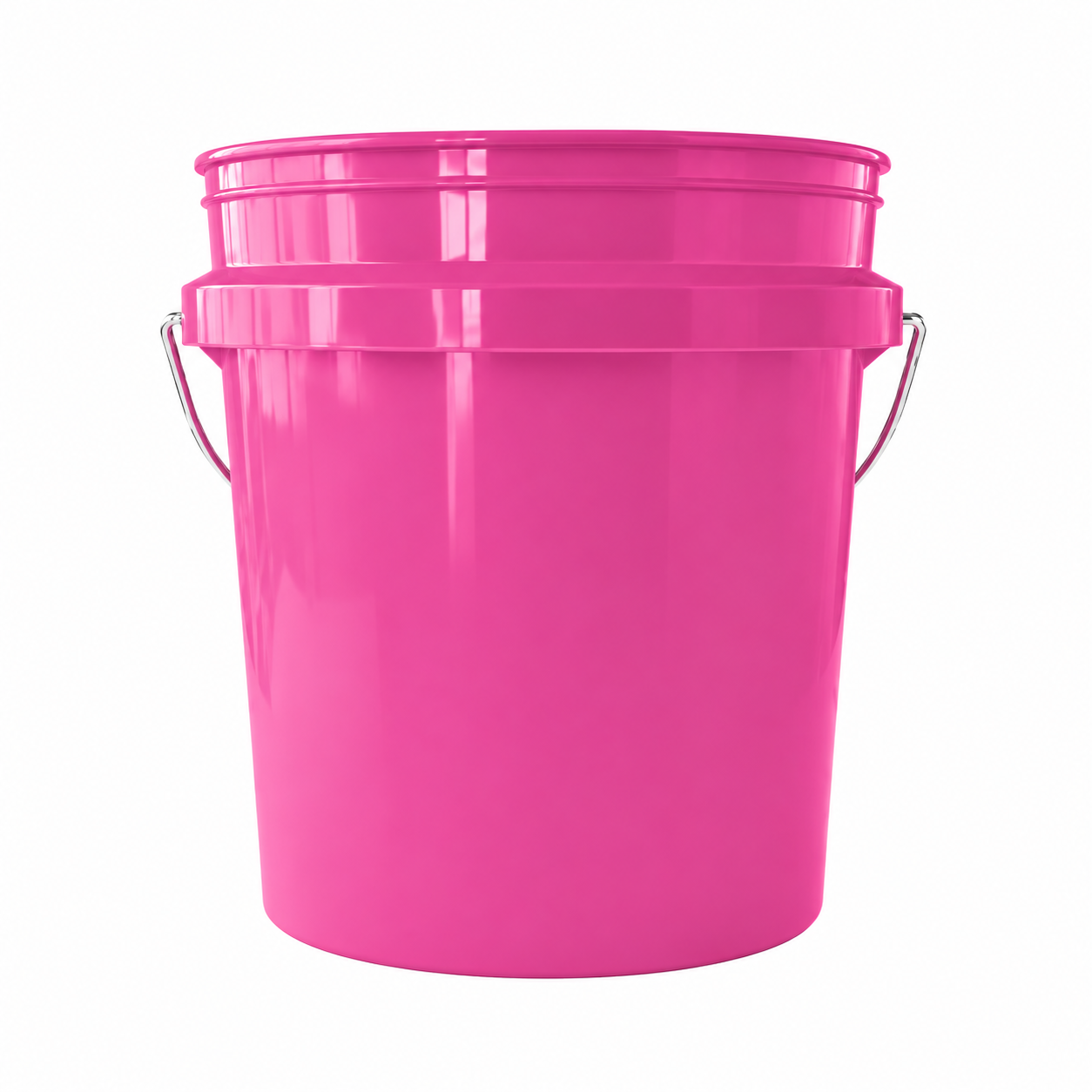 15 Oz Mini Plastic Party Bucket with Metal Handle