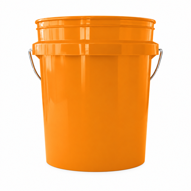 15 Oz Mini Plastic Party Bucket with Metal Handle