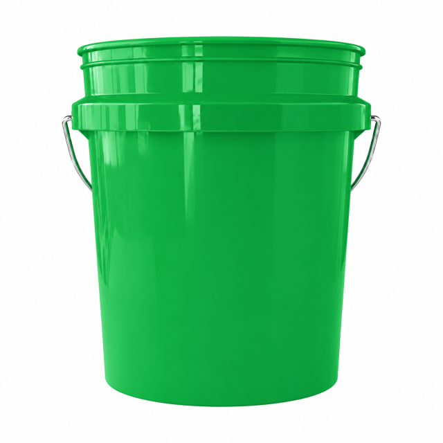 15 Oz Mini Plastic Party Bucket with Metal Handle