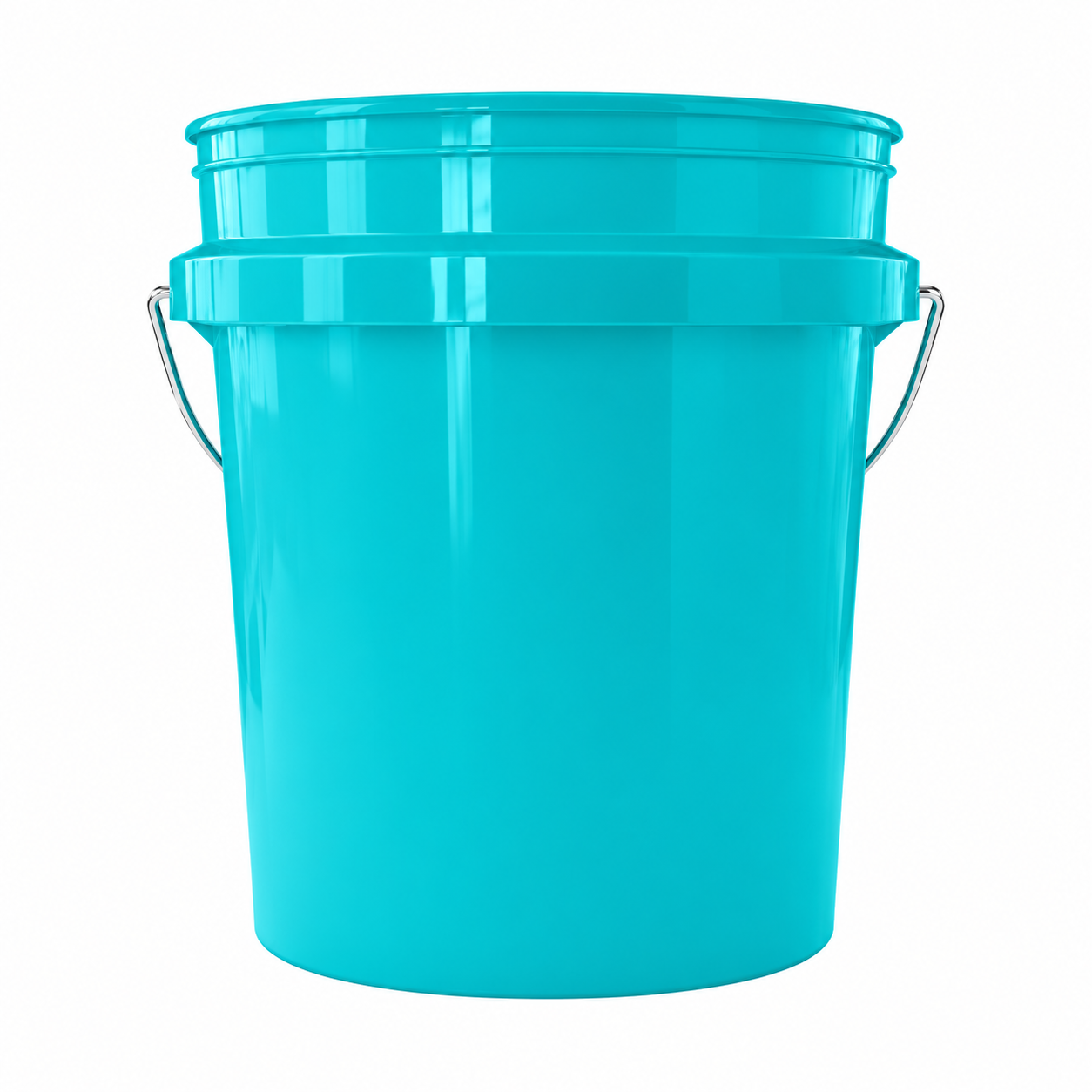 15 Oz Mini Plastic Party Bucket with Metal Handle