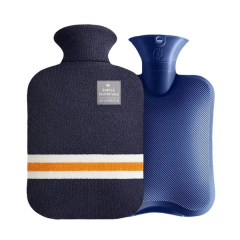 1L PVC Hot Water Bottle With Knitted Cover