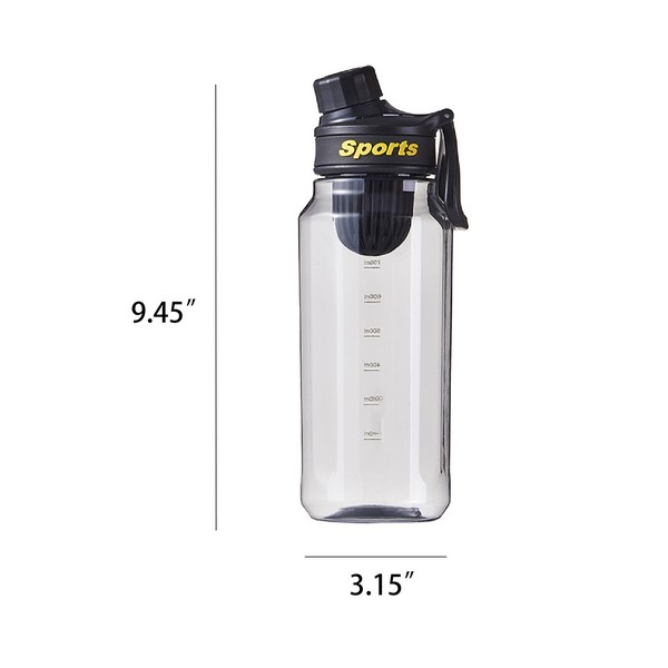 25 Oz Sports Water Bottle With Handle And Tea Filter