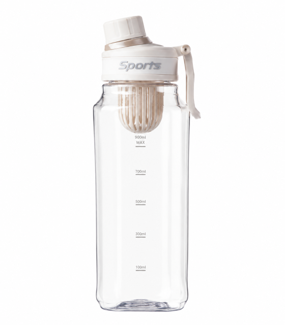25 Oz Sports Water Bottle With Handle And Tea Filter