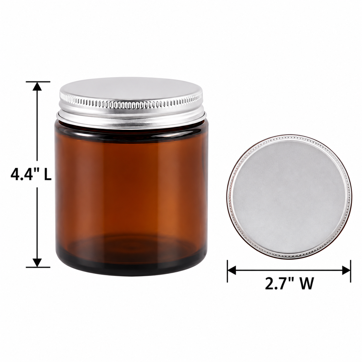 2.8 Oz Custom Holiday Scented Candle
