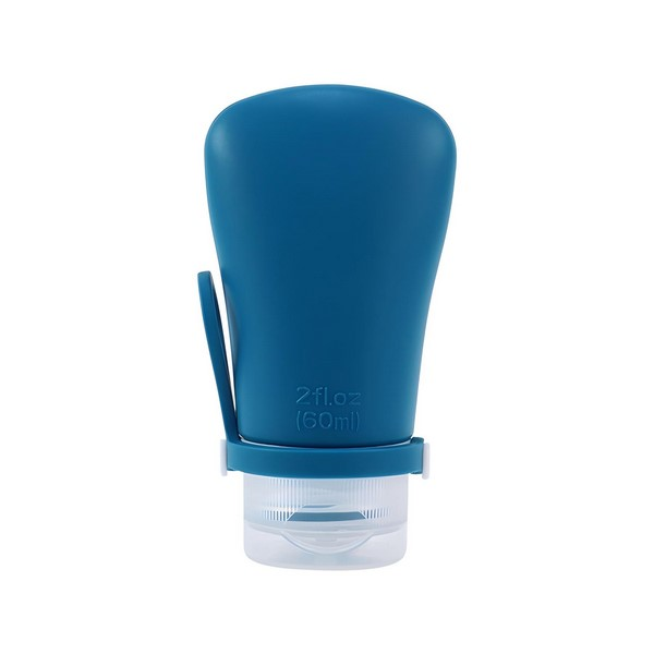 2 Oz Handheld Silicone Travel Dispenser With Carry Strap