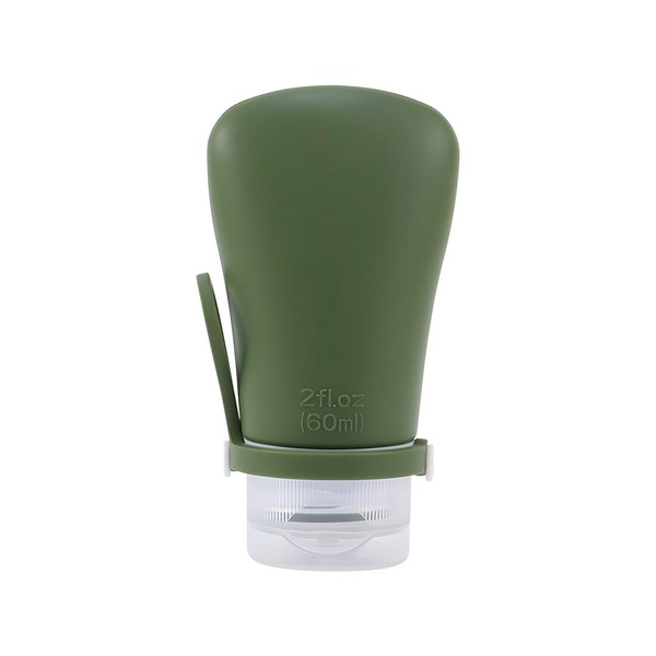 2 Oz Handheld Silicone Travel Dispenser With Carry Strap