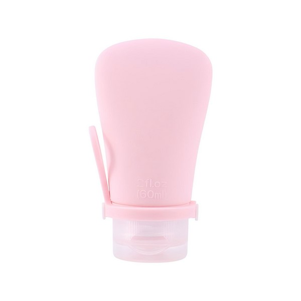 2 Oz Handheld Silicone Travel Dispenser With Carry Strap