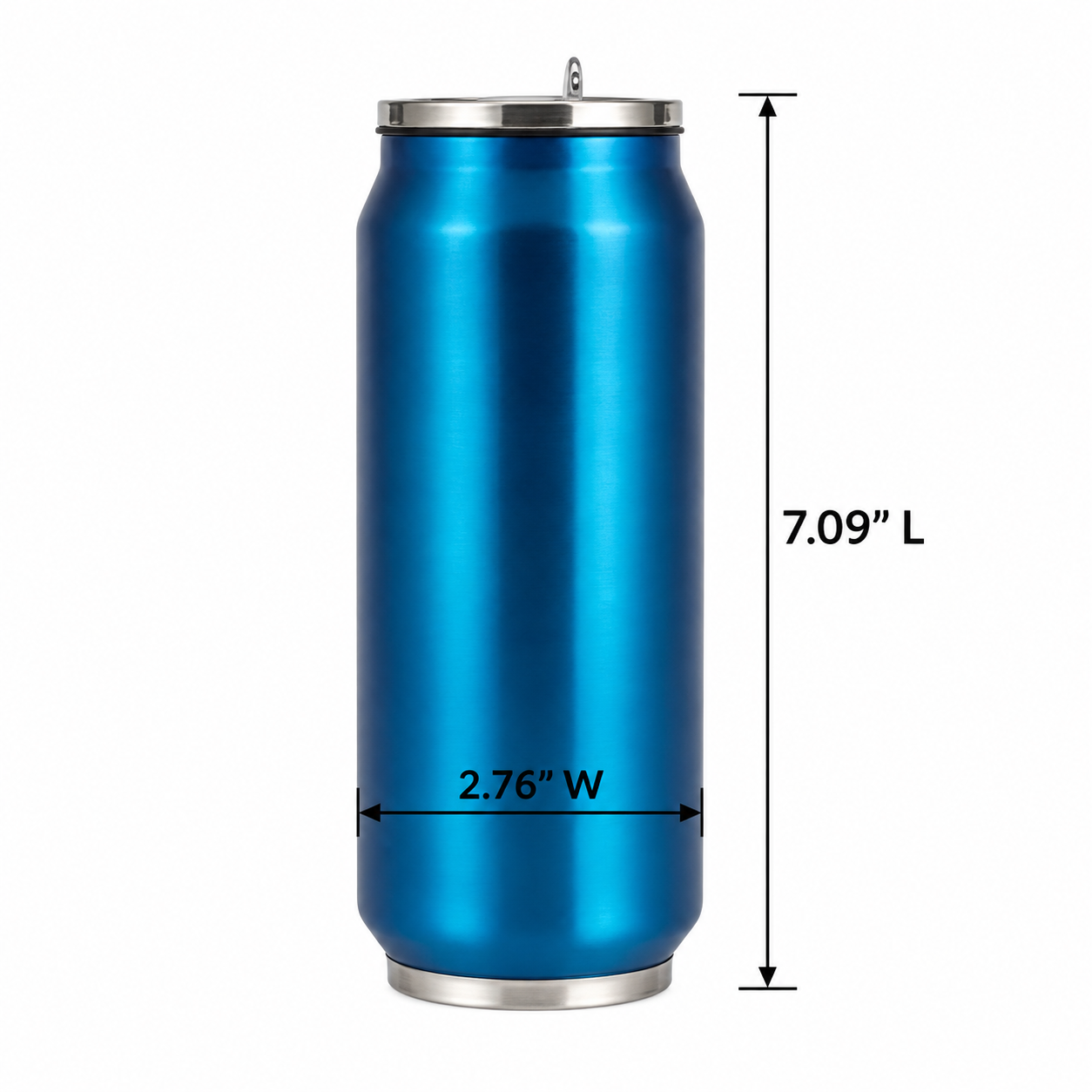 304 Stainless Steel Can Shaped Insulated Tumbler