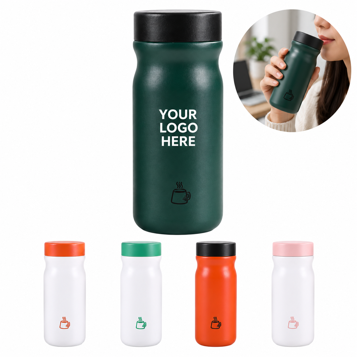 316 Stainless Steel Tea Filter Travel Tumbler