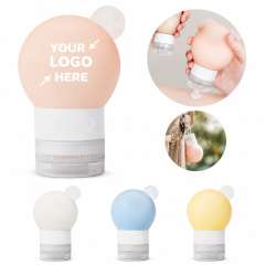 3 Oz Soft Silicone Travel Dispenser Bottle