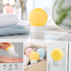 3 Oz Soft Silicone Travel Dispenser Bottle