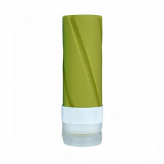 4-Piece Refillable Silicone Toiletry Bottle Travel Set