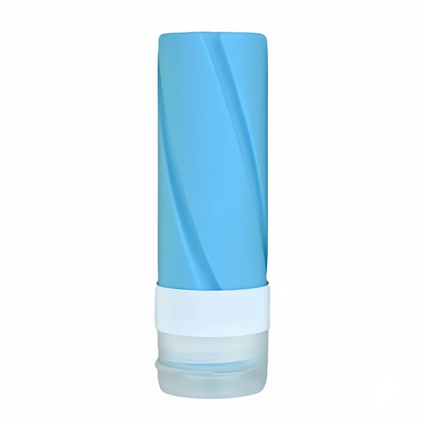 4-Piece Refillable Silicone Toiletry Bottle Travel Set