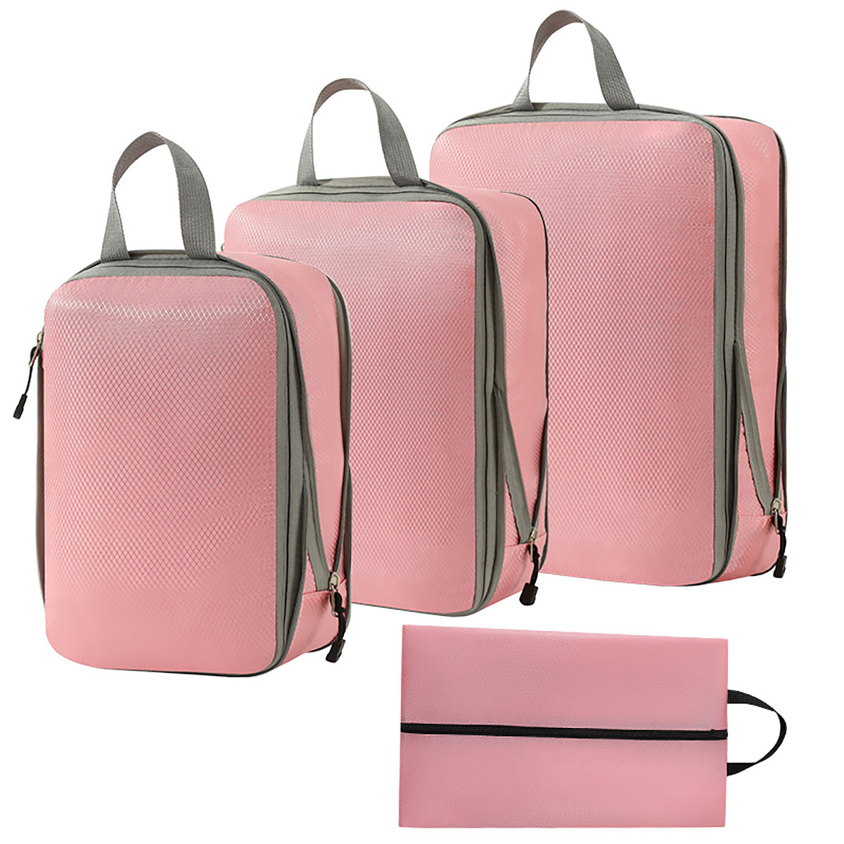 4-Piece Travel Compression Bag Set