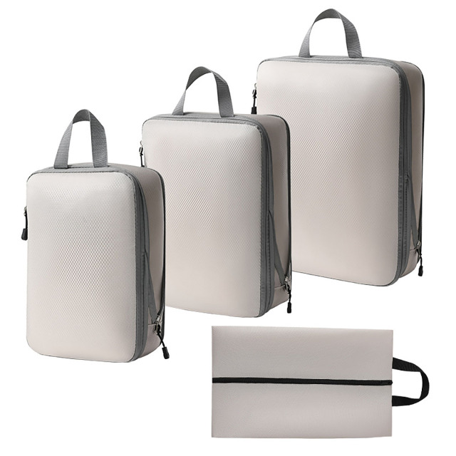 4-Piece Travel Compression Bag Set